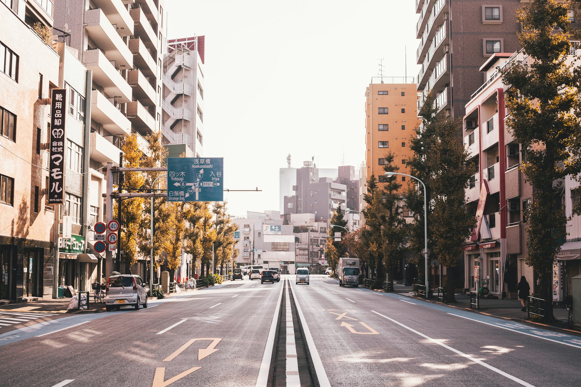 landscape photography of street