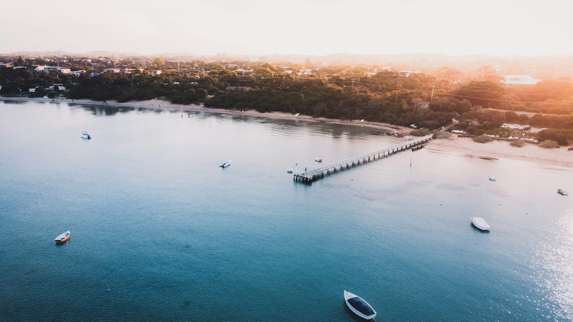 aerial view of people on boat on sea during daytime